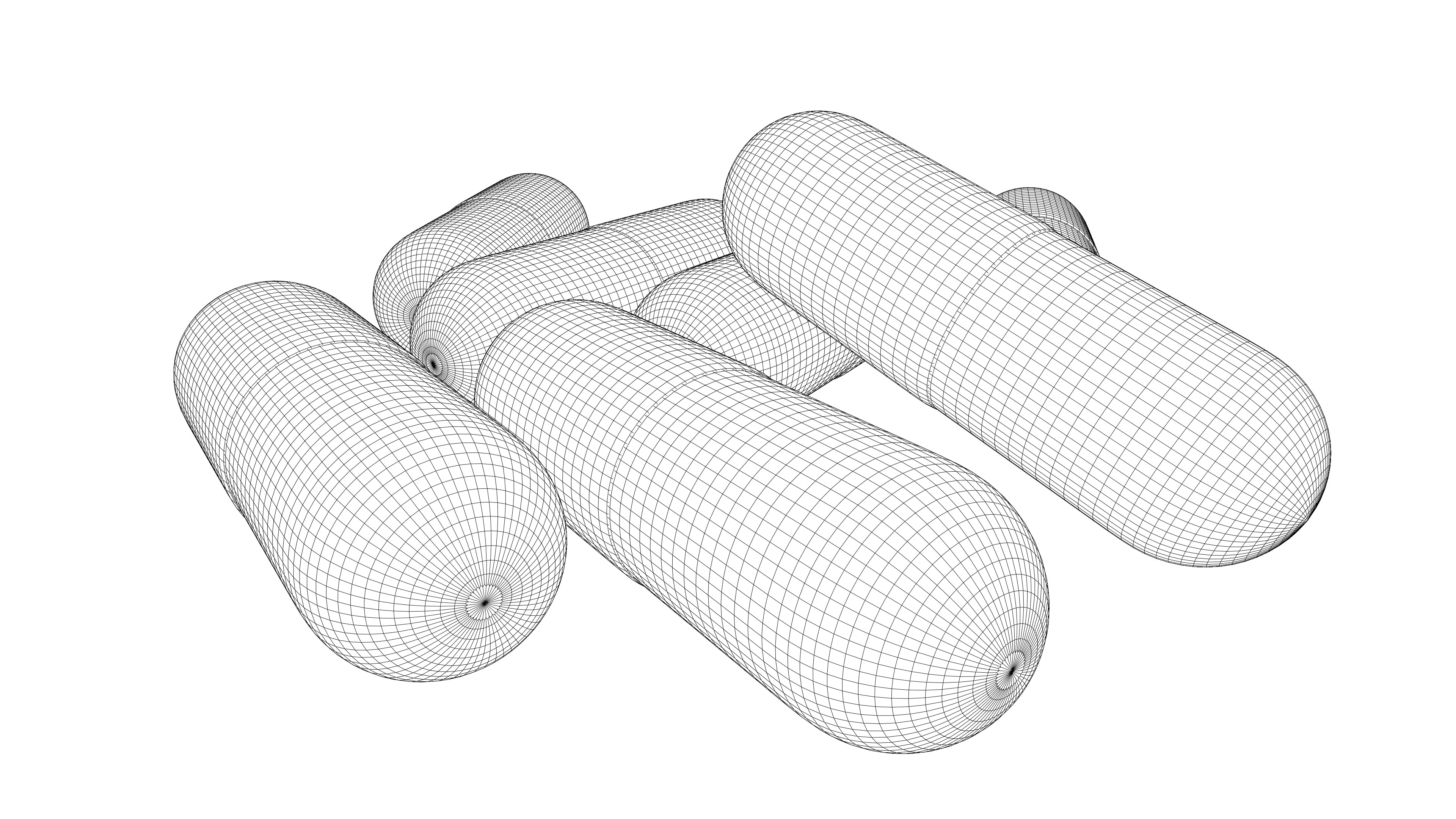 The Pills Green and White Color 3D model_7