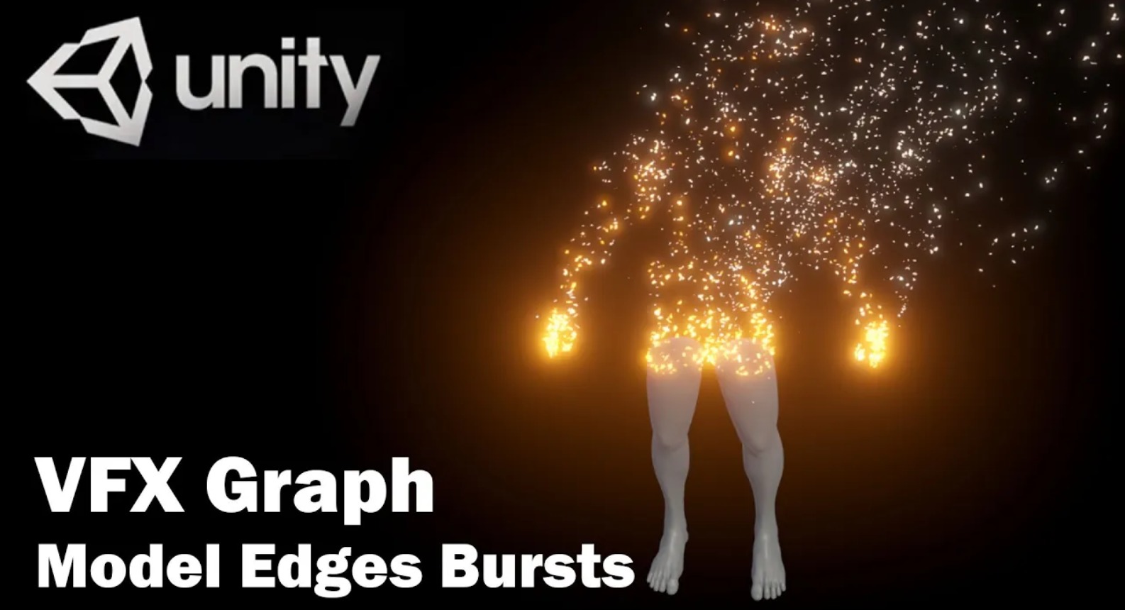 Unity VFX Graph - Model Edges Bursts 3D model_5