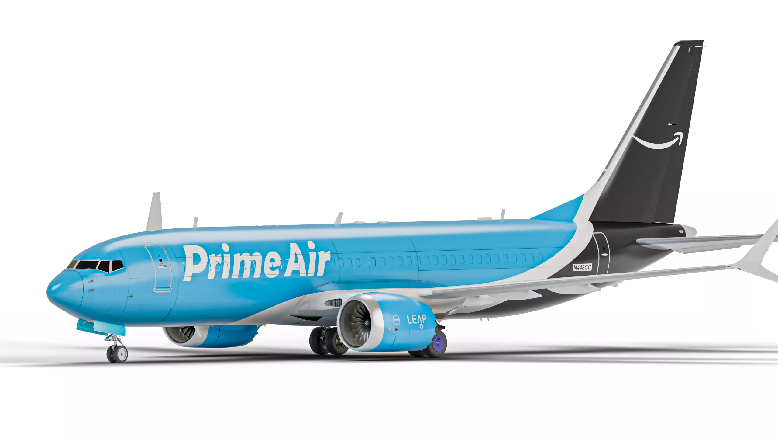 Boeing 737-800 MAX Prime Air Amazon 3D model | CGTrader
