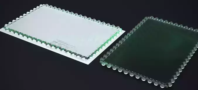 NORDSK DUPVLIKA GLASS DESSERT TRAY 2020