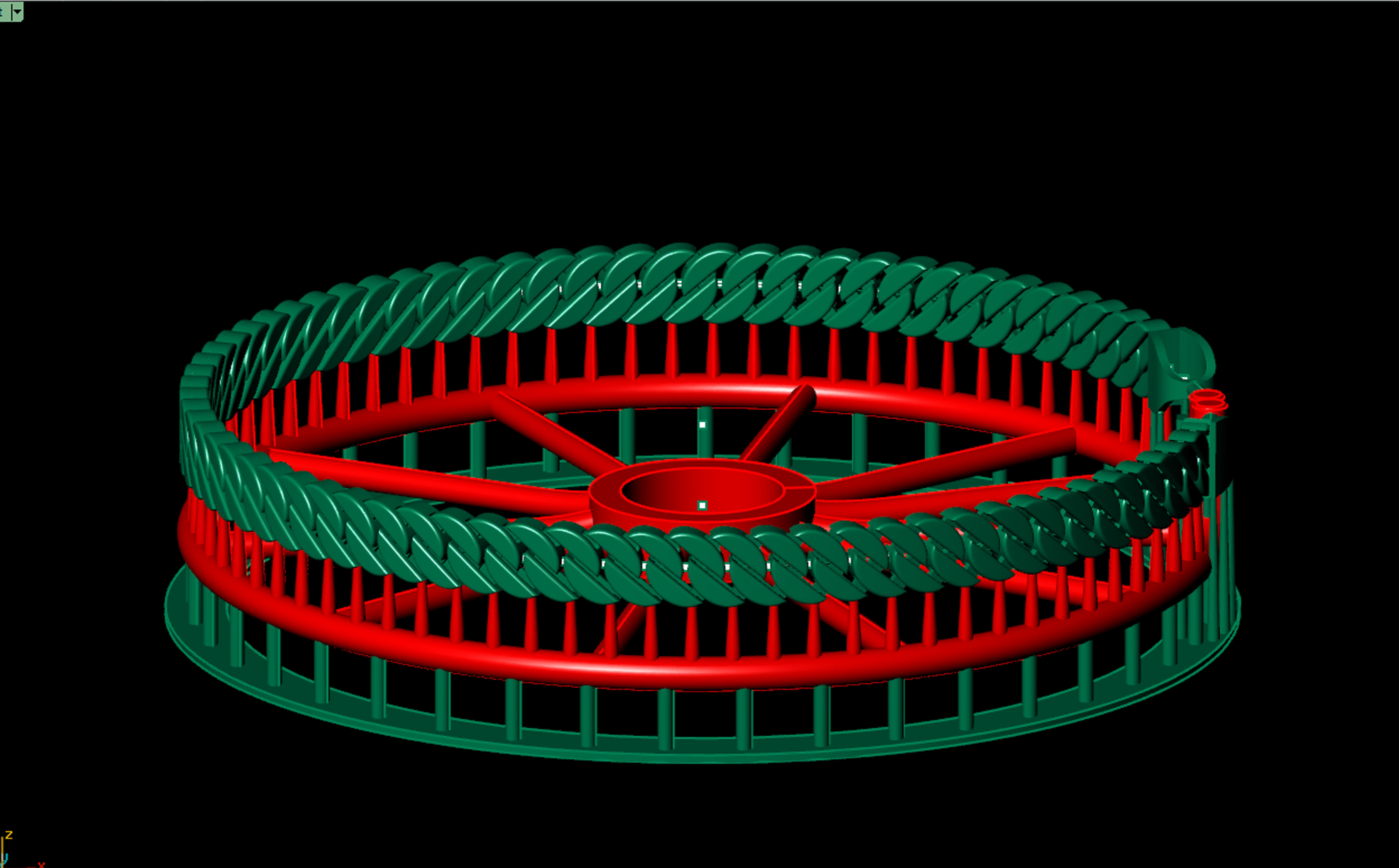 5MM SPIRAL 3D CUBAN BRACELET OR CHAIN OR NECKLACE 3D print model_1