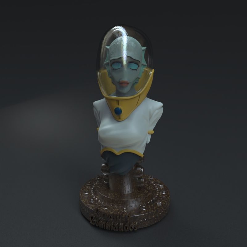 Nia Mazursky from Creature Commandos 3D print model_45