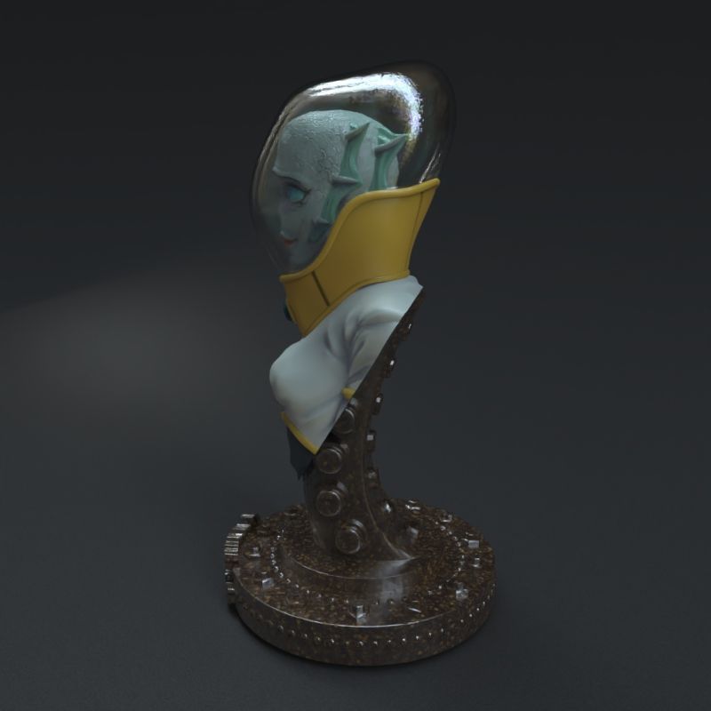 Nia Mazursky from Creature Commandos 3D print model_33