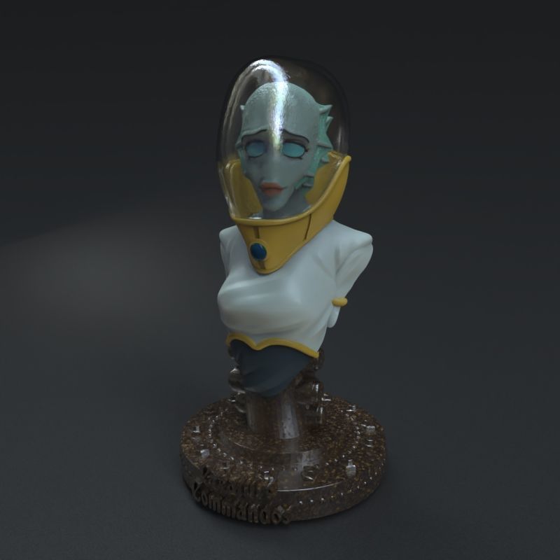 Nia Mazursky from Creature Commandos 3D print model_52