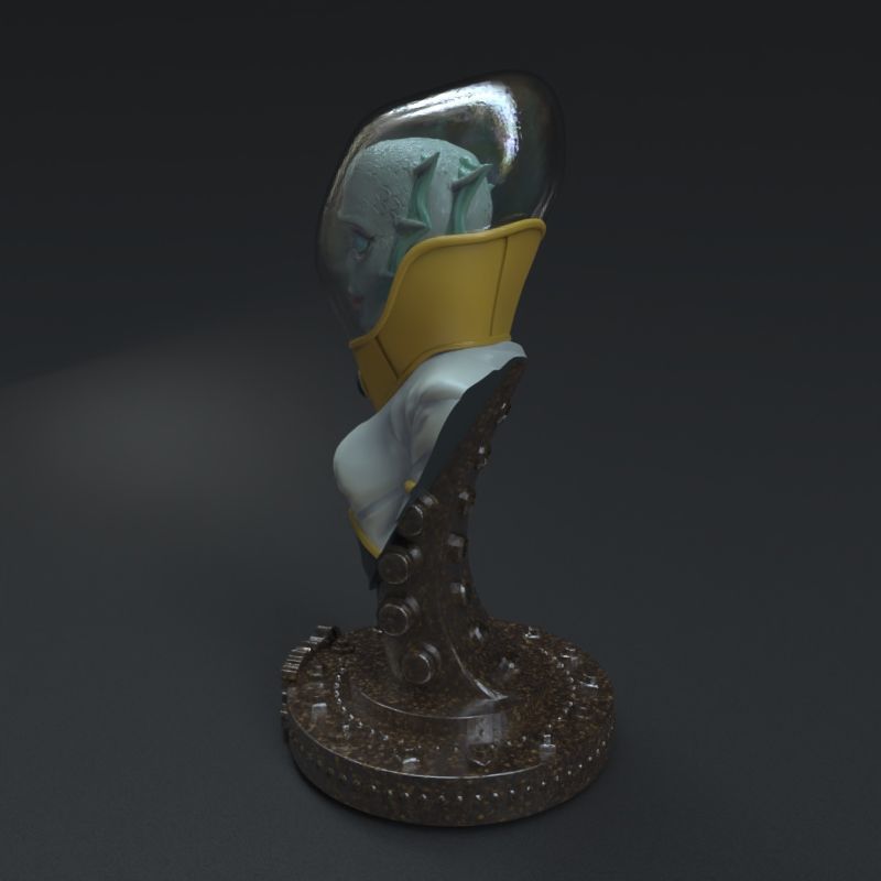 Nia Mazursky from Creature Commandos 3D print model_39