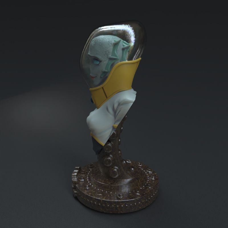 Nia Mazursky from Creature Commandos 3D print model_30