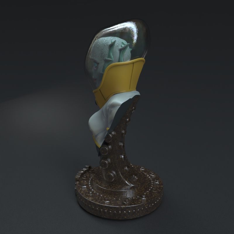 Nia Mazursky from Creature Commandos 3D print model_40