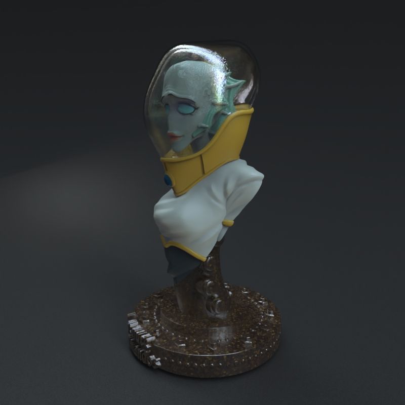 Nia Mazursky from Creature Commandos 3D print model_17