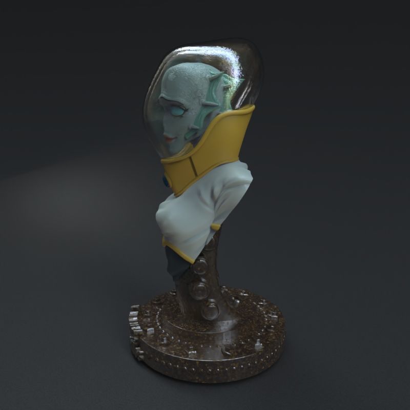 Nia Mazursky from Creature Commandos 3D print model_26