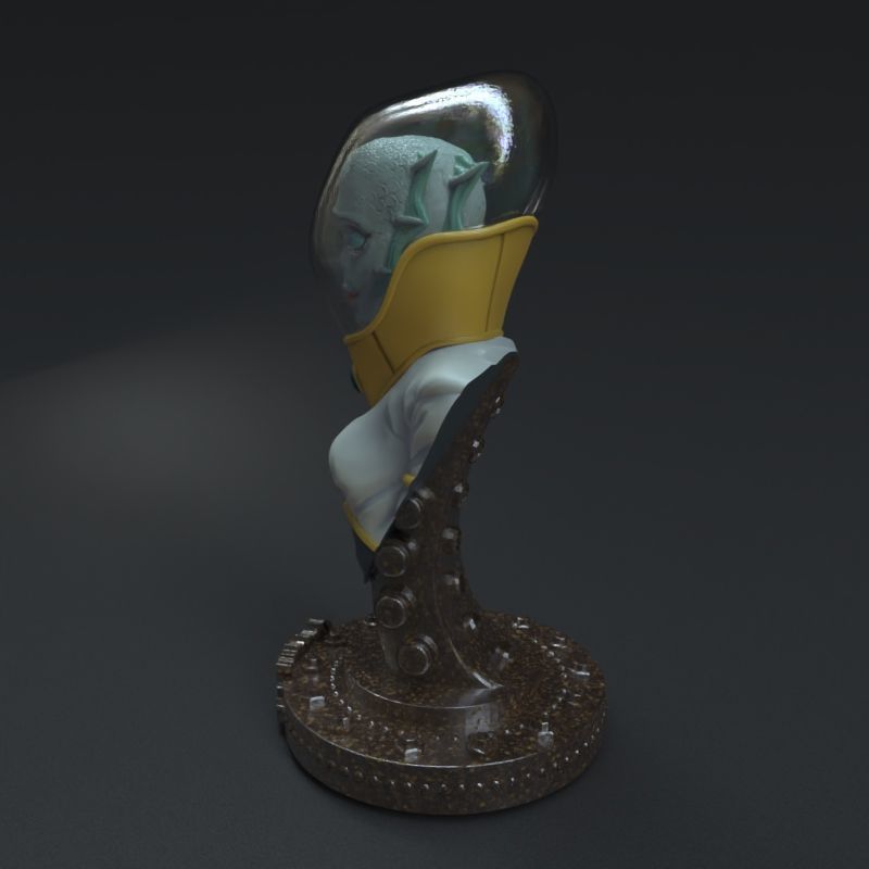 Nia Mazursky from Creature Commandos 3D print model_38