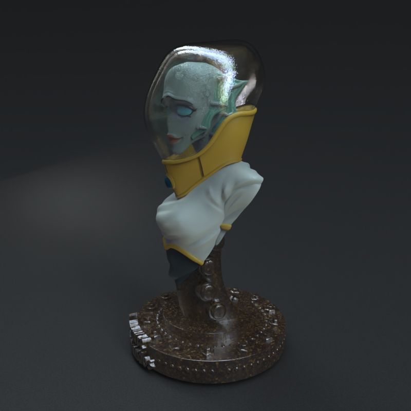 Nia Mazursky from Creature Commandos 3D print model_20