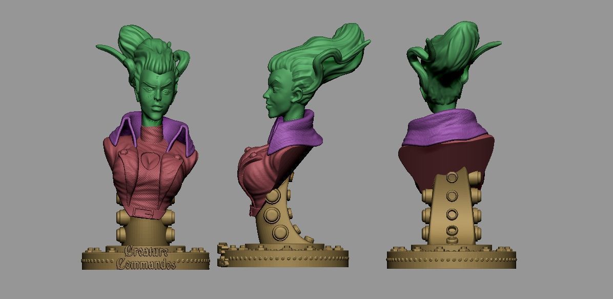 CREATURE COMMANDOS FULL SET 3D print model_1