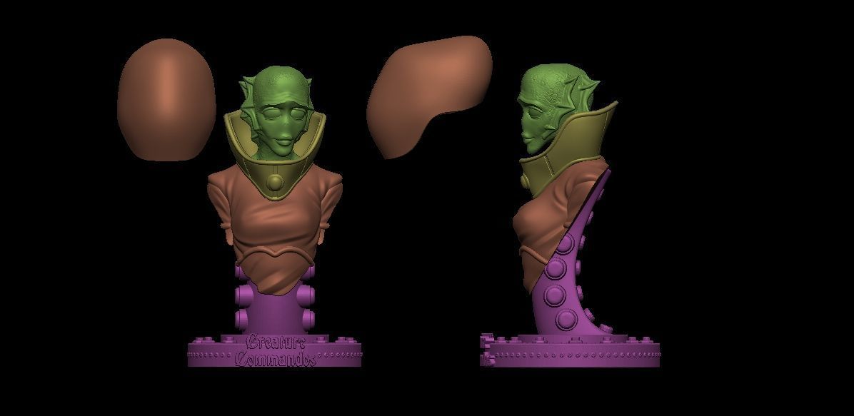 CREATURE COMMANDOS FULL SET 3D print model_4