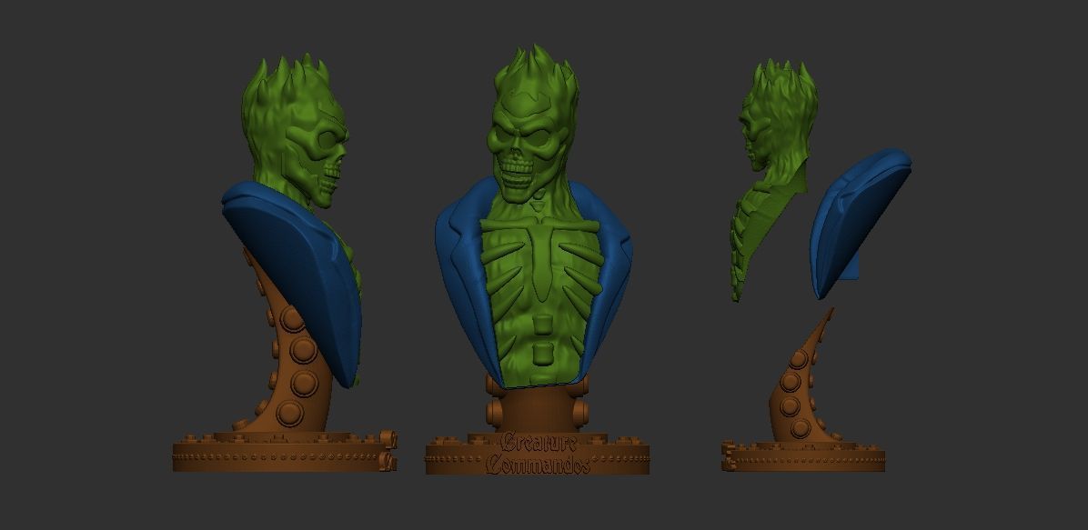 CREATURE COMMANDOS FULL SET 3D print model_5