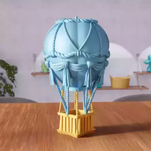 Vintage Hot Air Balloon - 358