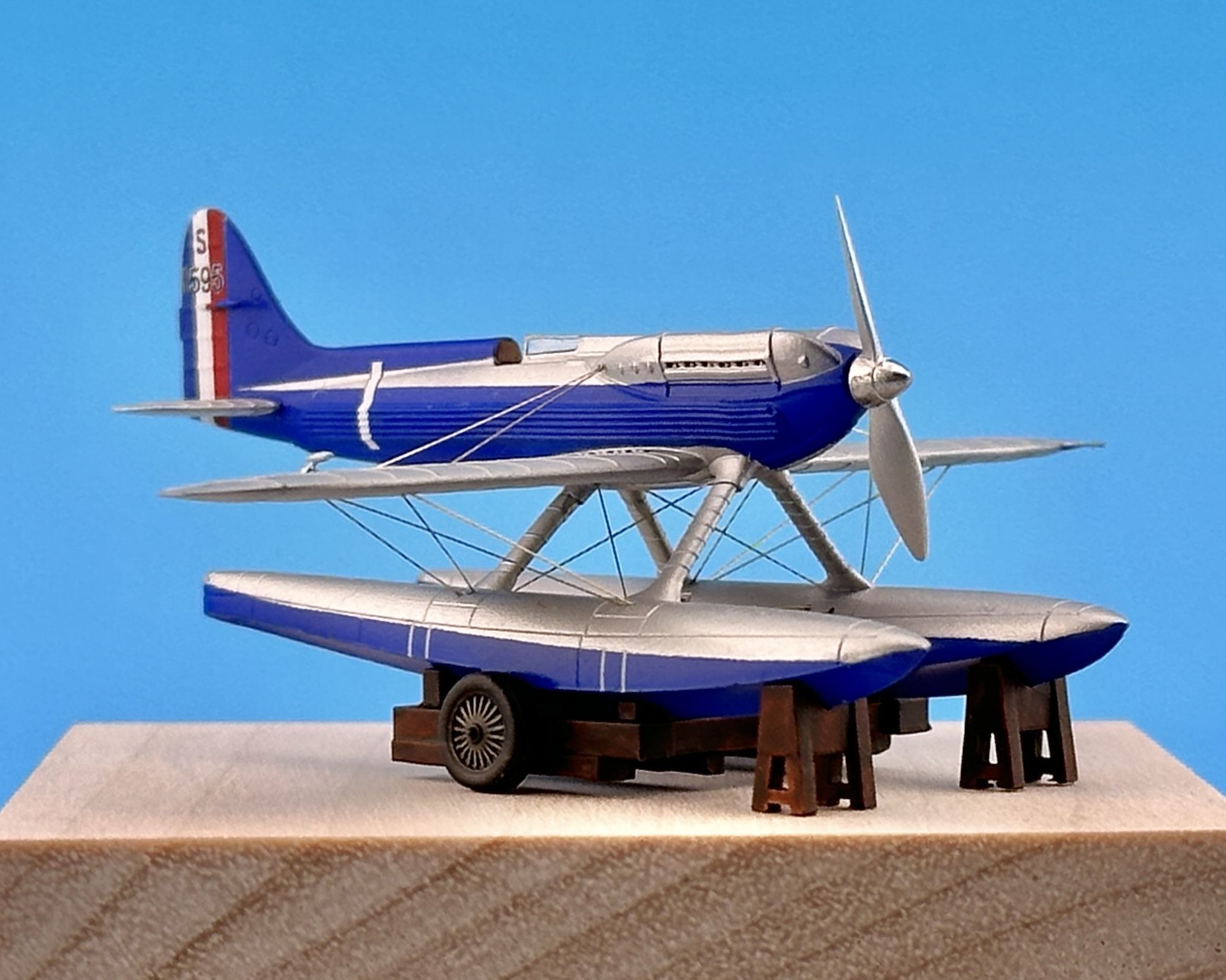 Supermarine S6B 1-144 scale 3D print model_13
