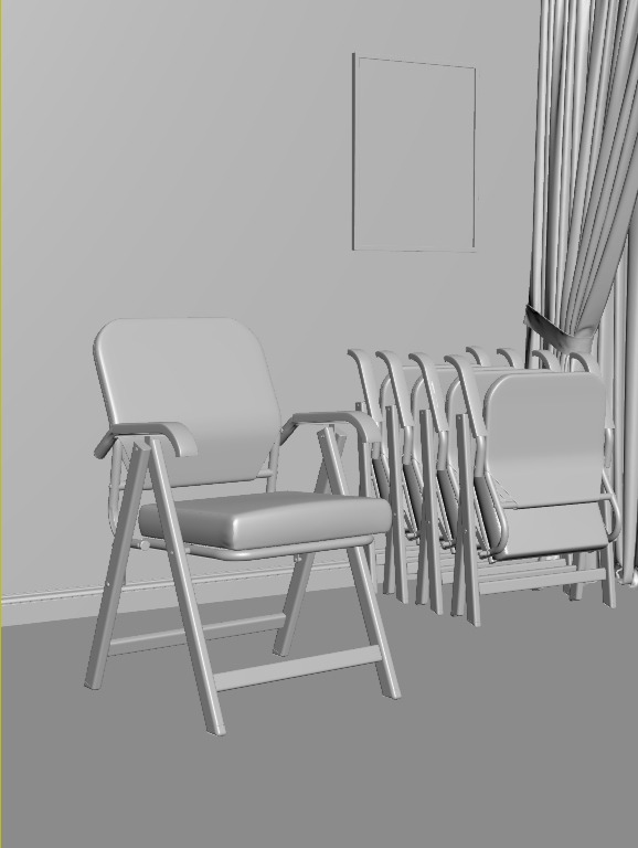chair 3D model_7