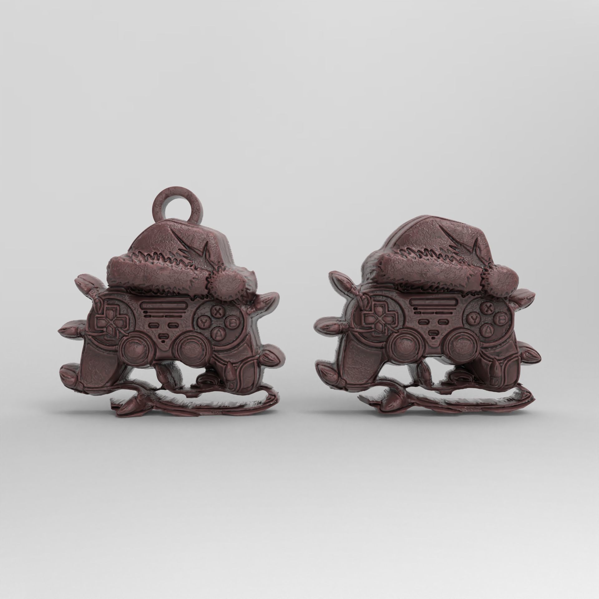 game lover christmas gamedecor  3D print model_2