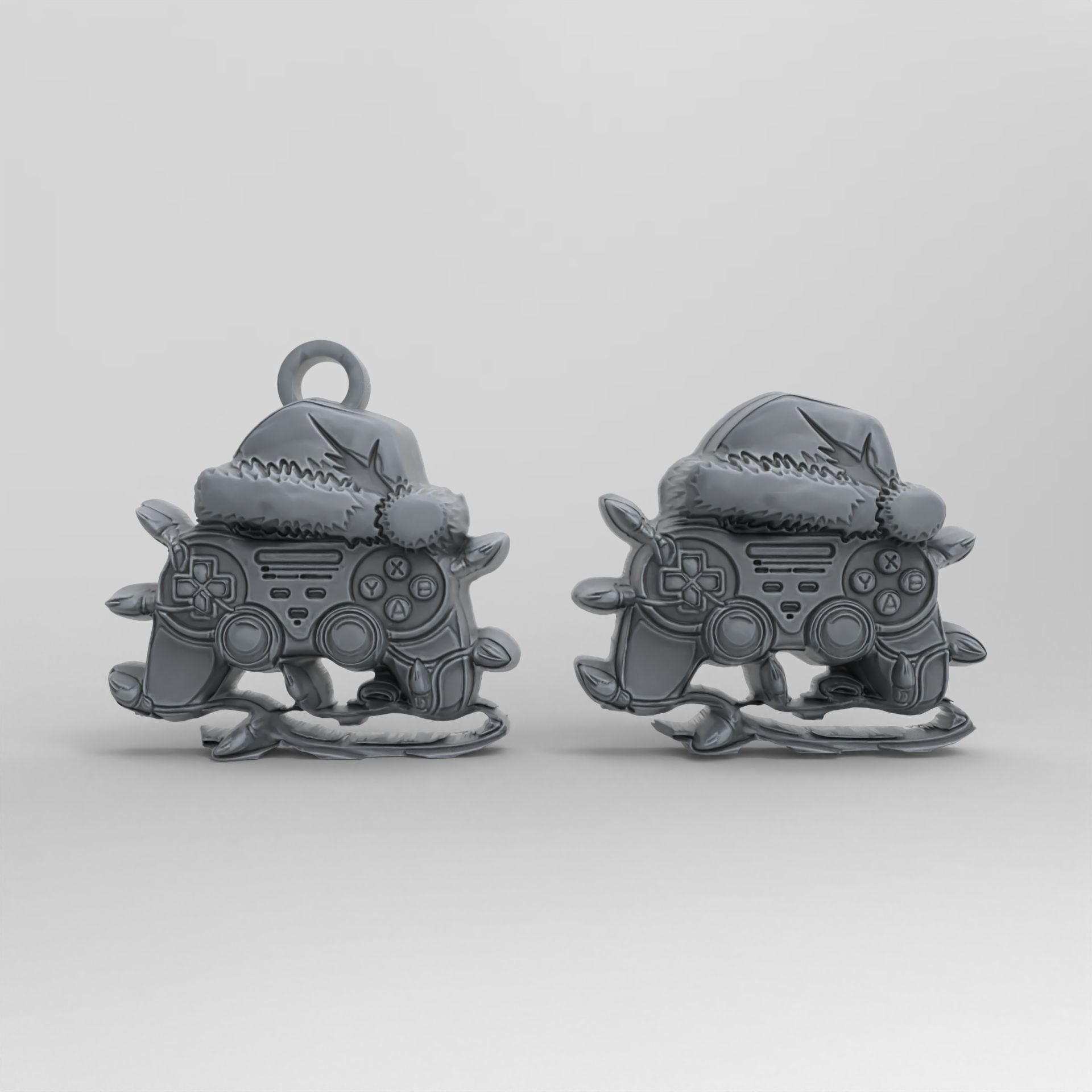 game lover christmas gamedecor  3D print model_1