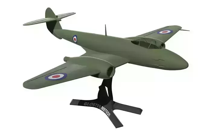 Gloster Meteor  3D print model