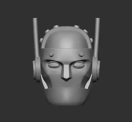 Robotman Headsculpt for Action Figures 3D print model