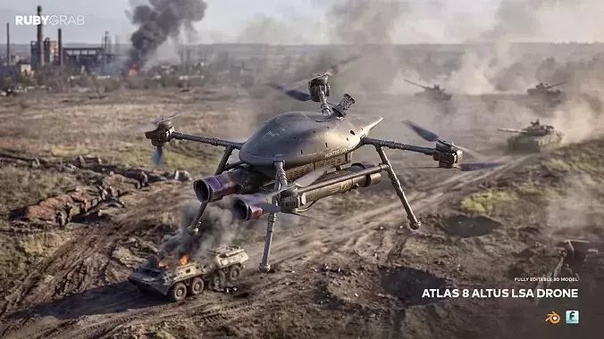 Atlas 8 Altus LSA Drone