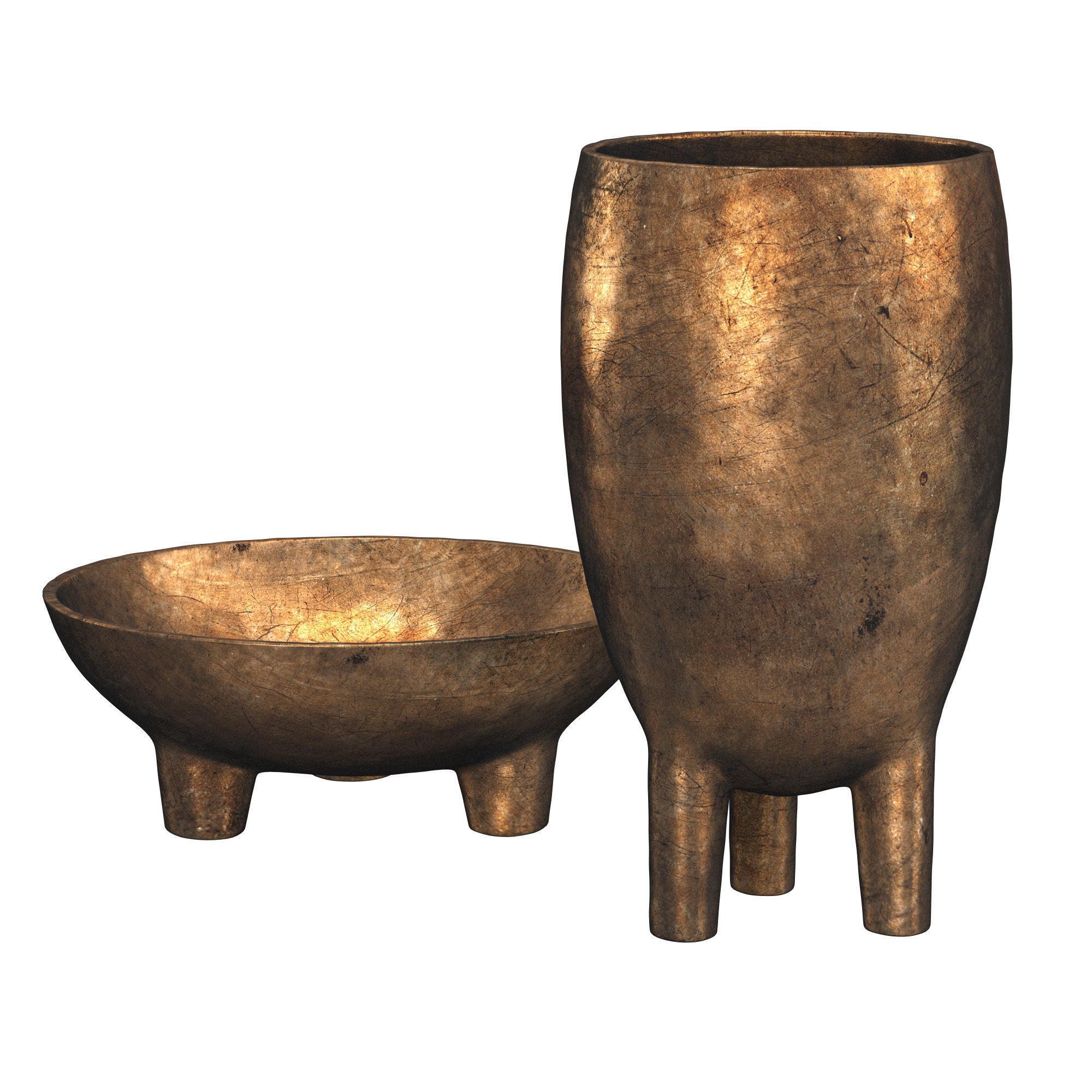 Celeste Three Leg Vessel 3D model_3