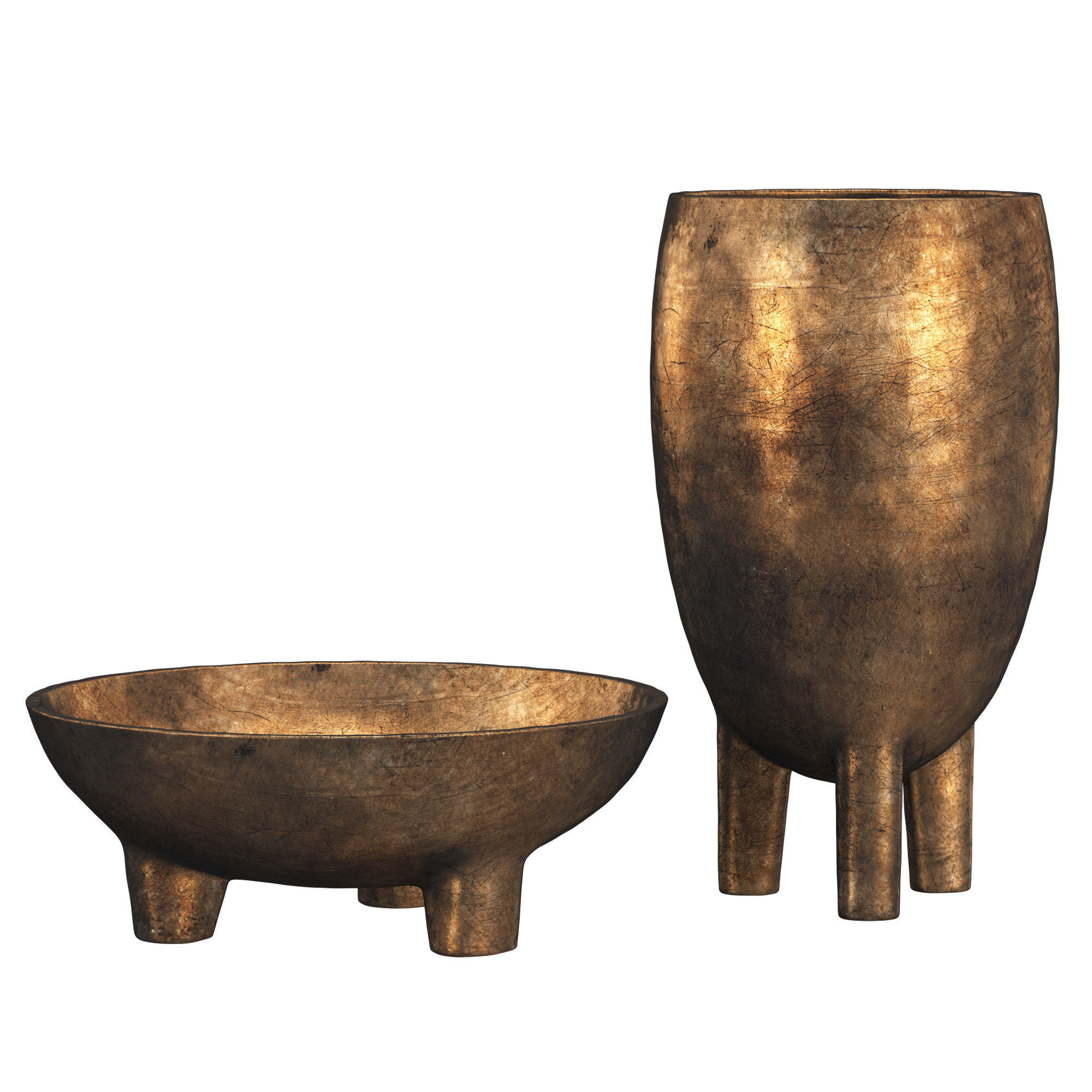 Celeste Three Leg Vessel 3D model_1