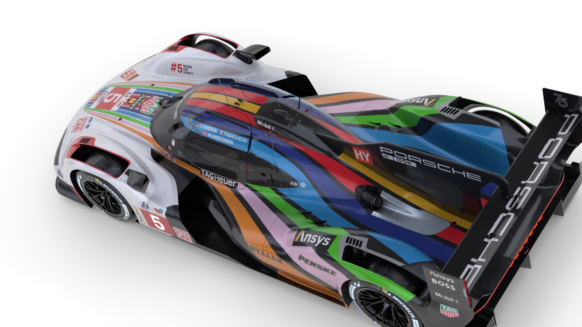 Porsche 963 LMDh 3D model_15