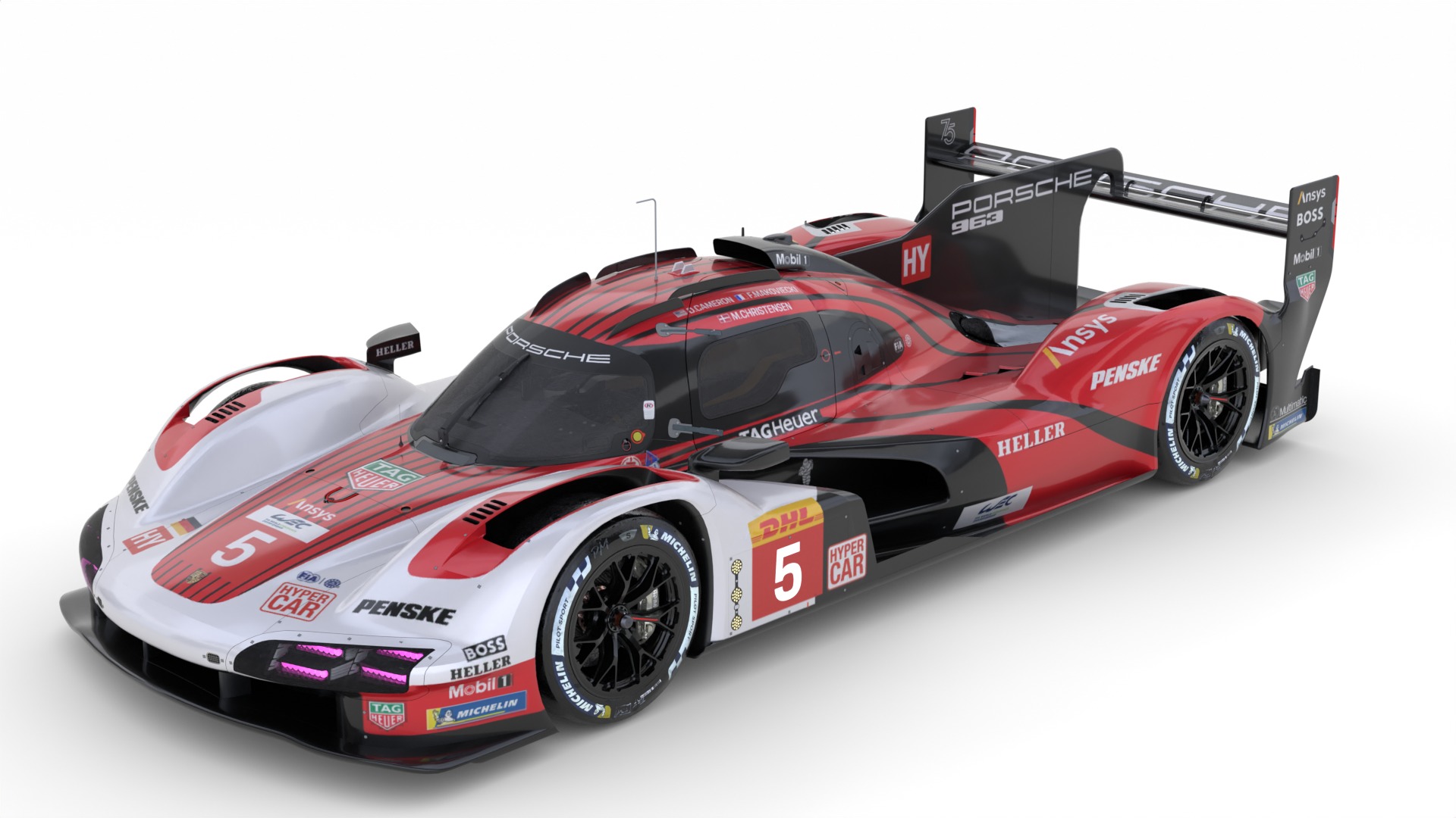 Porsche 963 LMDh 3D model_1