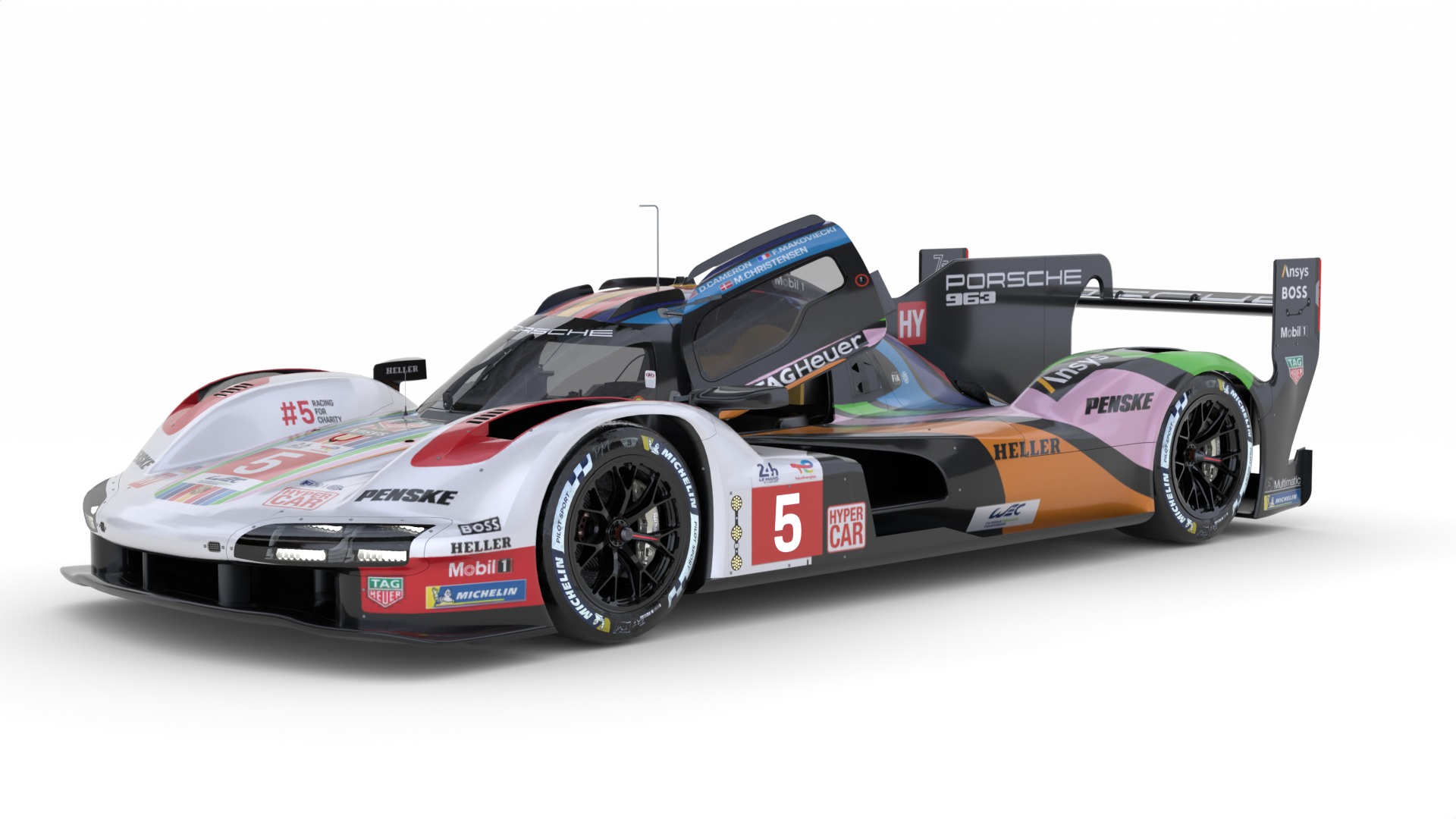 Porsche 963 LMDh 3D model_10