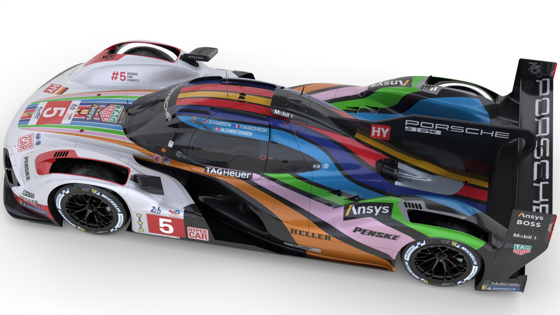 Porsche 963 LMDh 3D model_18