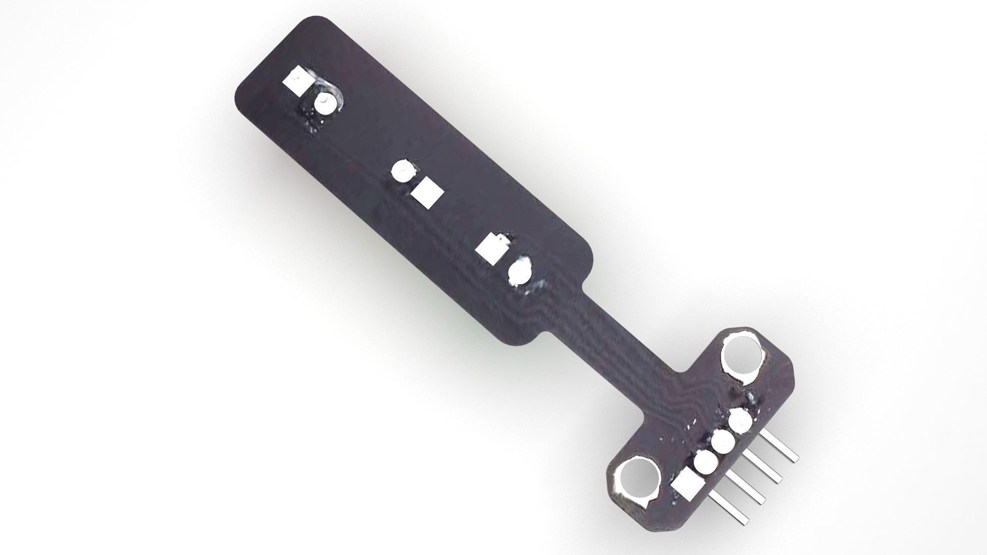 Traffic Lights LED Module 3D model_4