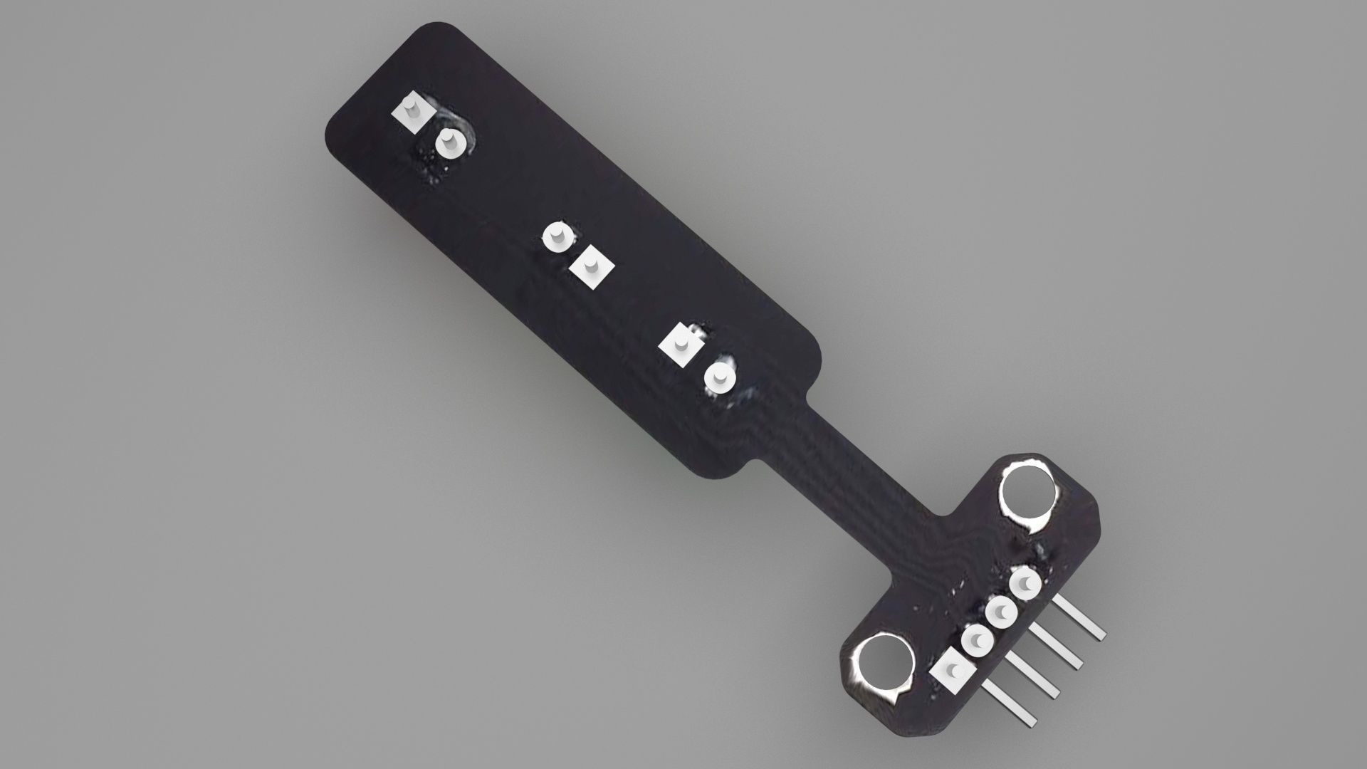 Traffic Lights LED Module 3D model_6