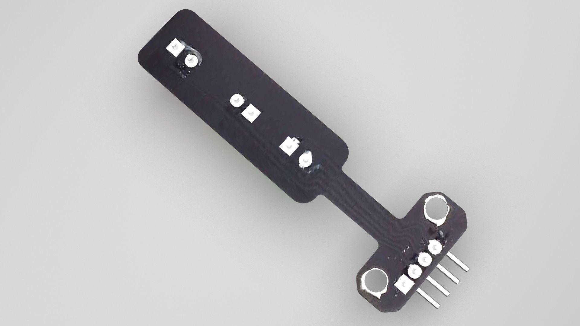 Traffic Lights LED Module 3D model_5