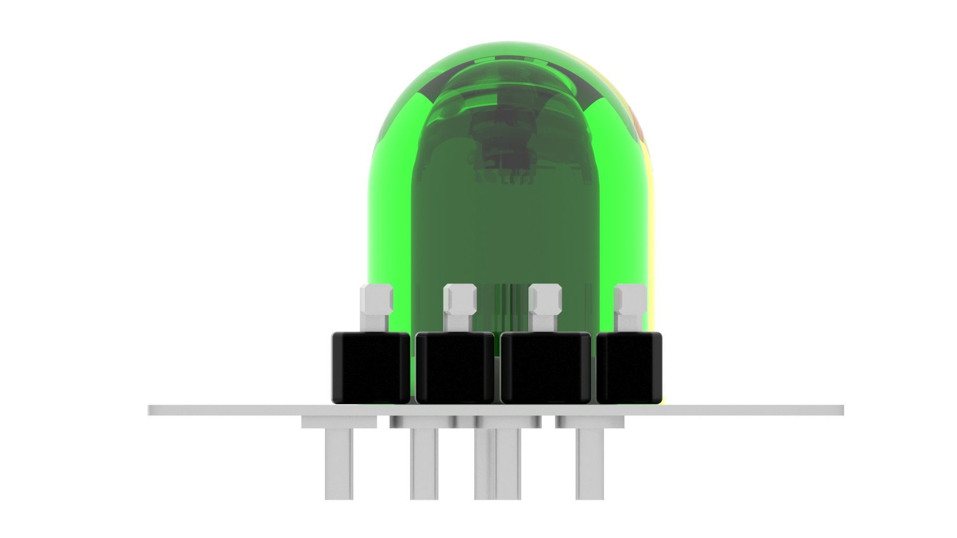 Traffic Lights LED Module 3D model_18