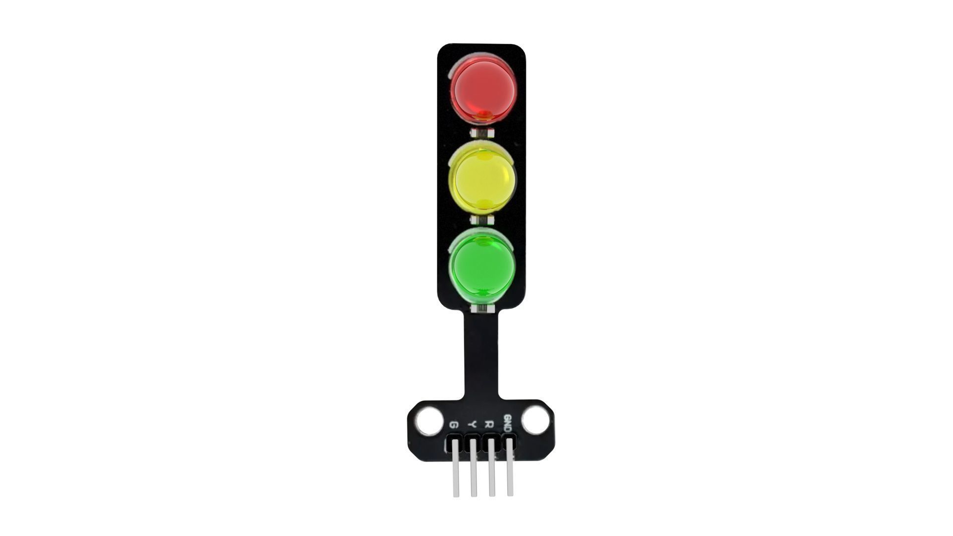 Traffic Lights LED Module 3D model_17