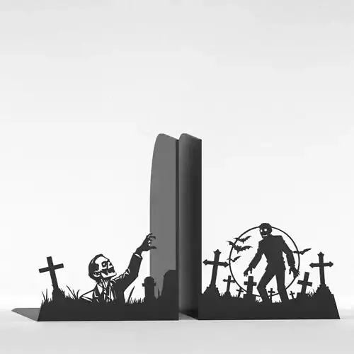 Zombie Bookends 3D print model
