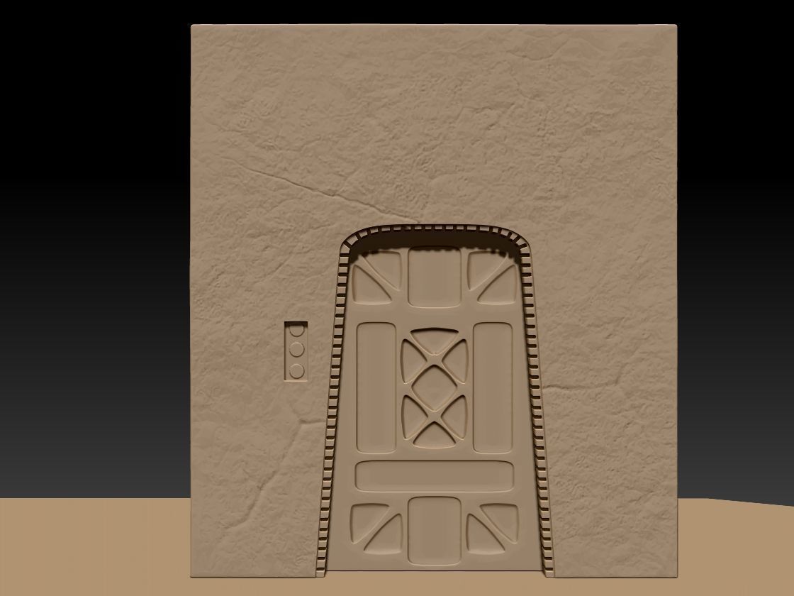 Mos Eisley Street Diorama 1 12 scale 3D print model_4