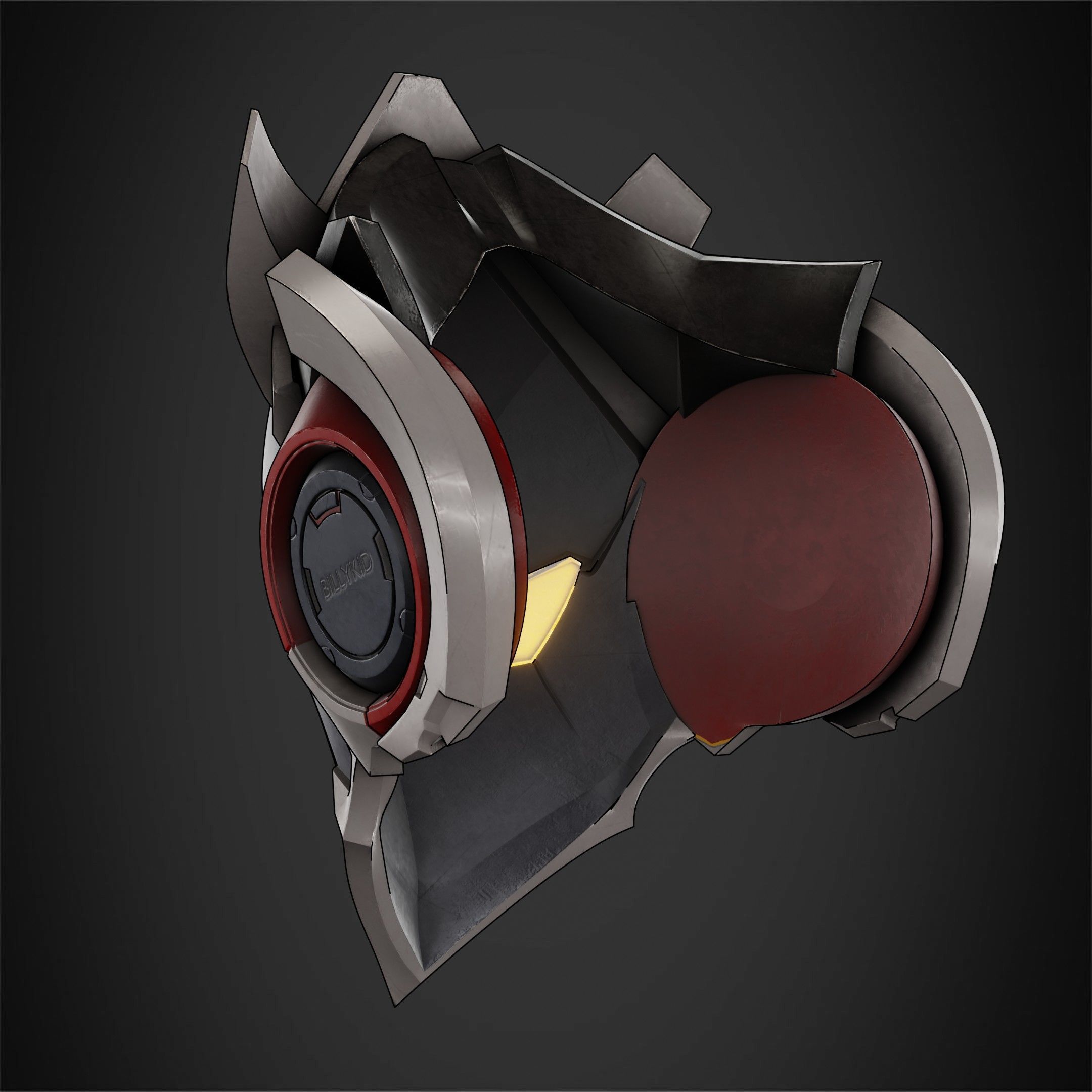 Zenless Zone Zero Billy Kid Full Armor and Revolver for Cosplay 3D Model Collection_23