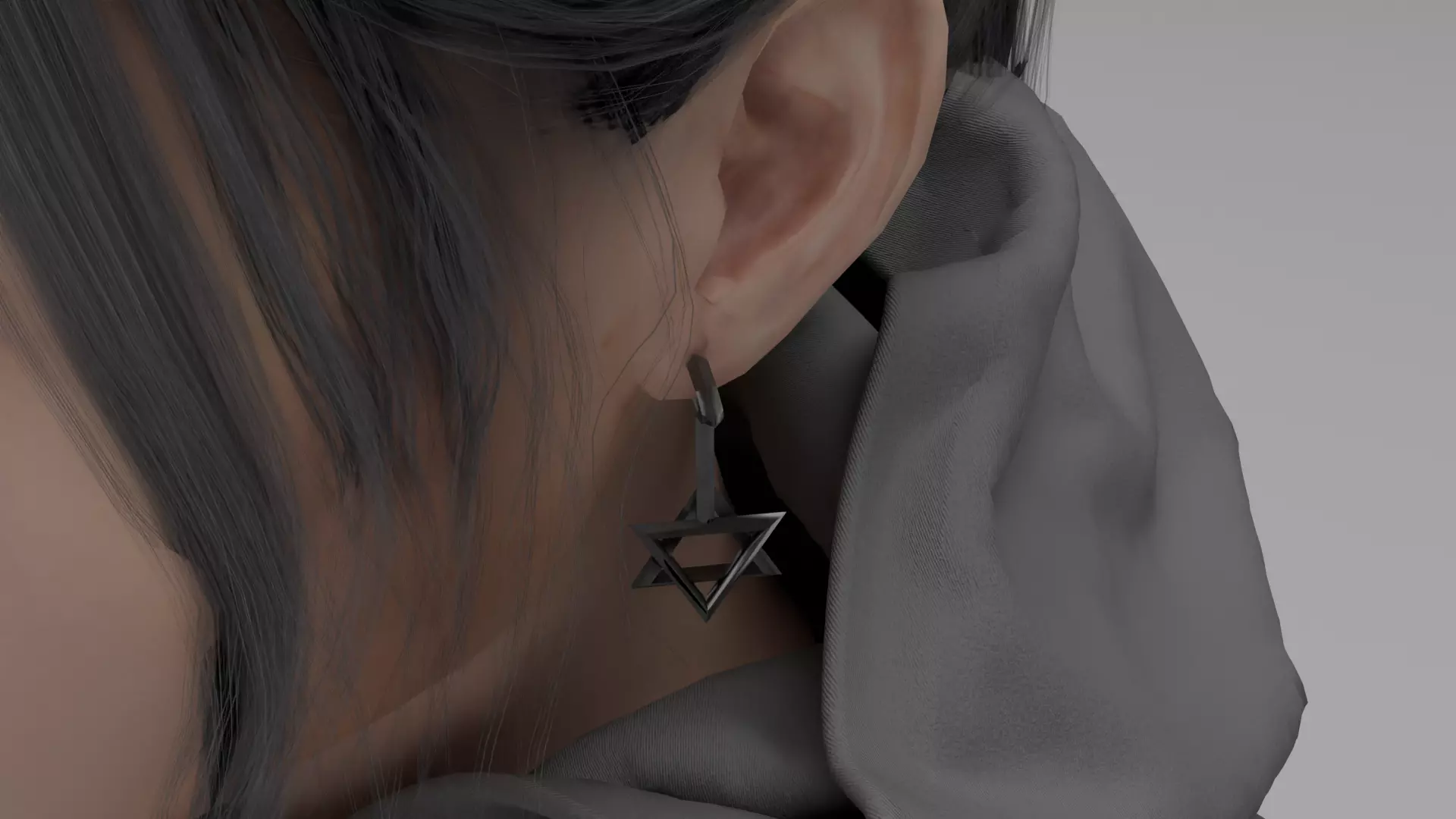 Earring 10 Model Free 3D model