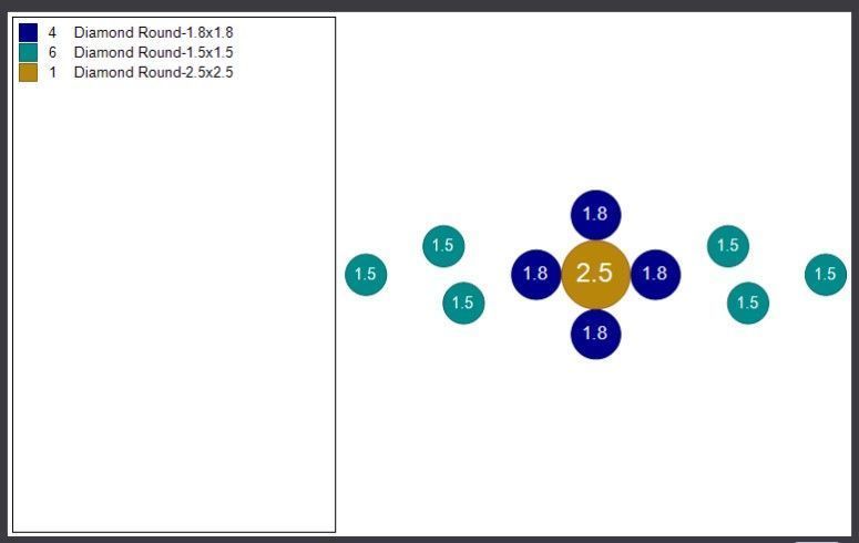 Elegant Gold Ring with Dazzling Diamonds 3D print model_7