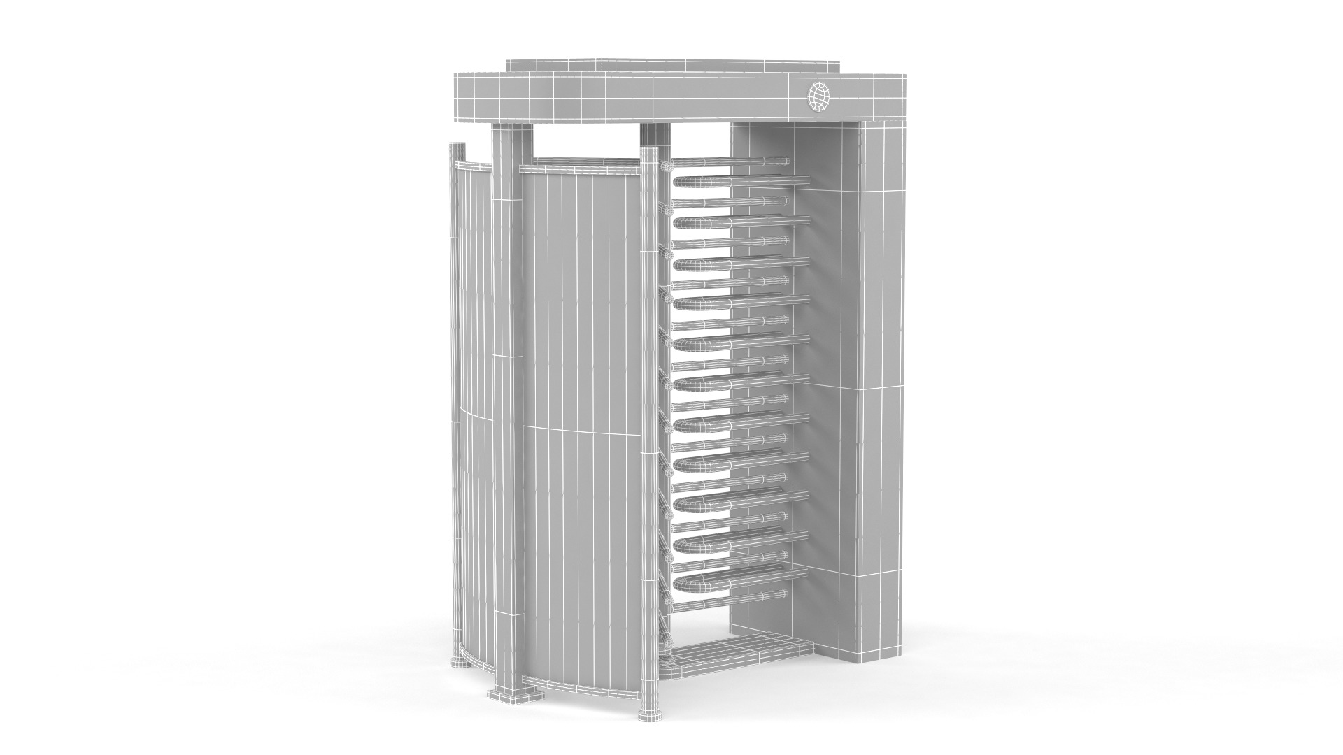 Turnstile Gate 3D model_10