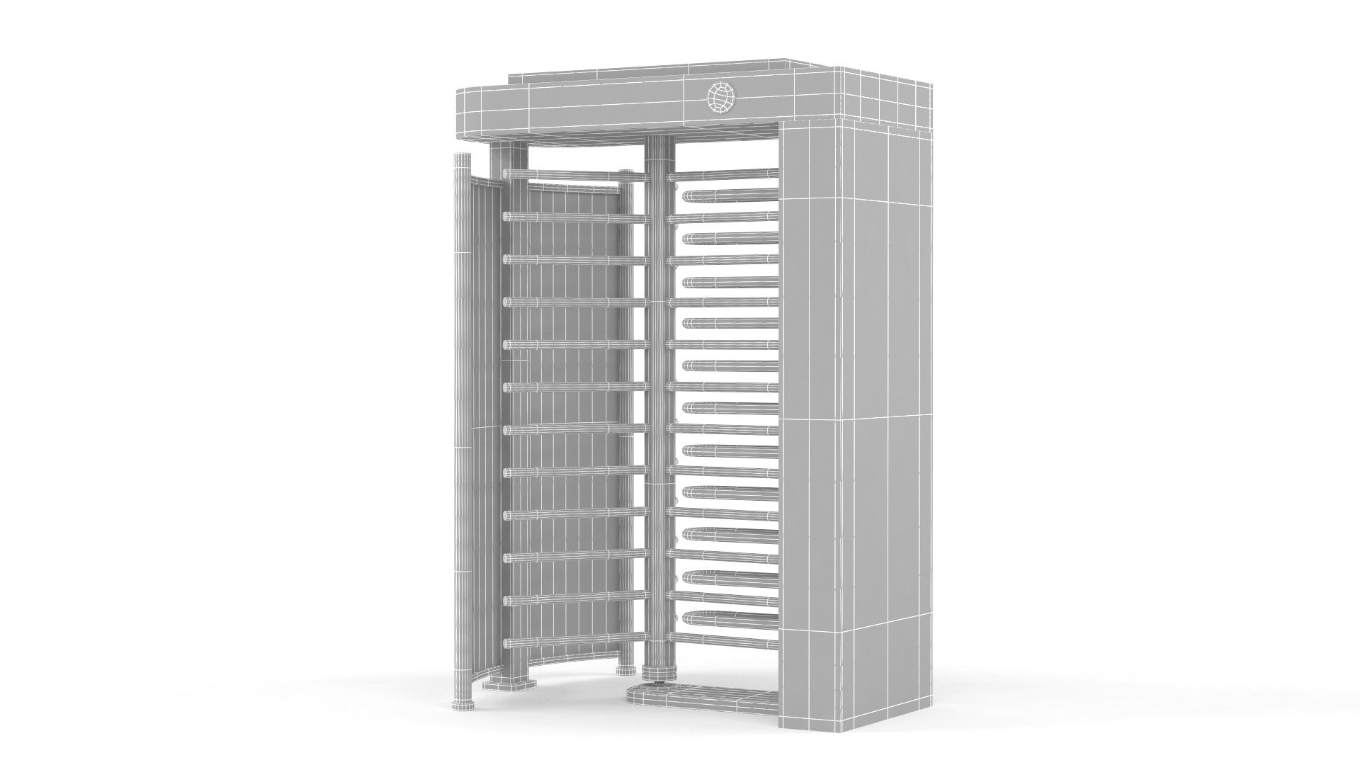 Turnstile Gate 3D model_11