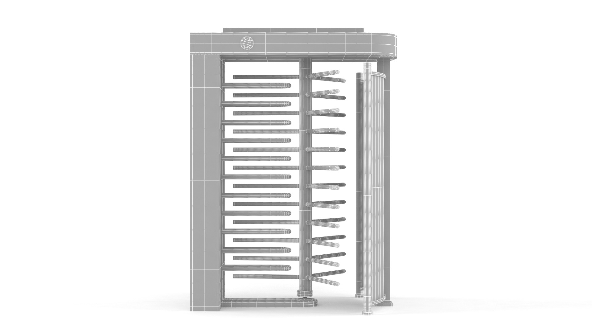 Turnstile Gate 3D model_7