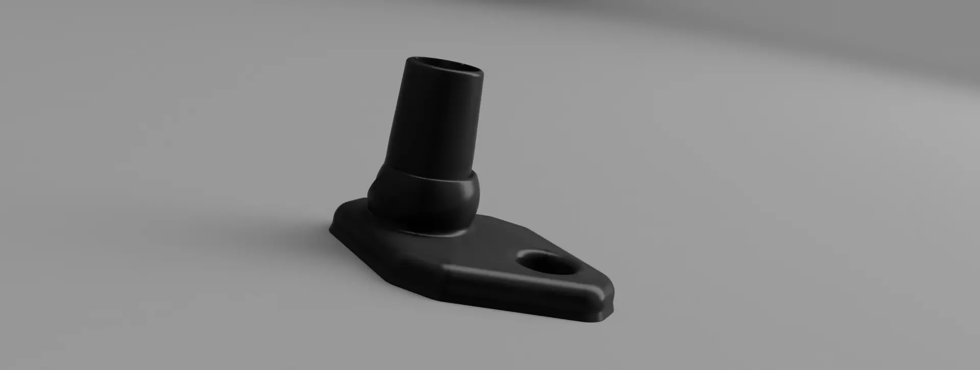 Vacum Cleaner adapter for drill  3D print model_0