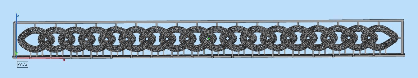 3d chain cuban model for 3dprint 13 size Stl file 3D print model_13