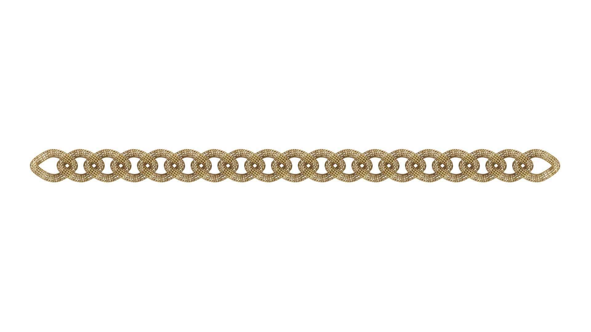 3d chain cuban model for 3dprint 13 size Stl file 3D print model_7