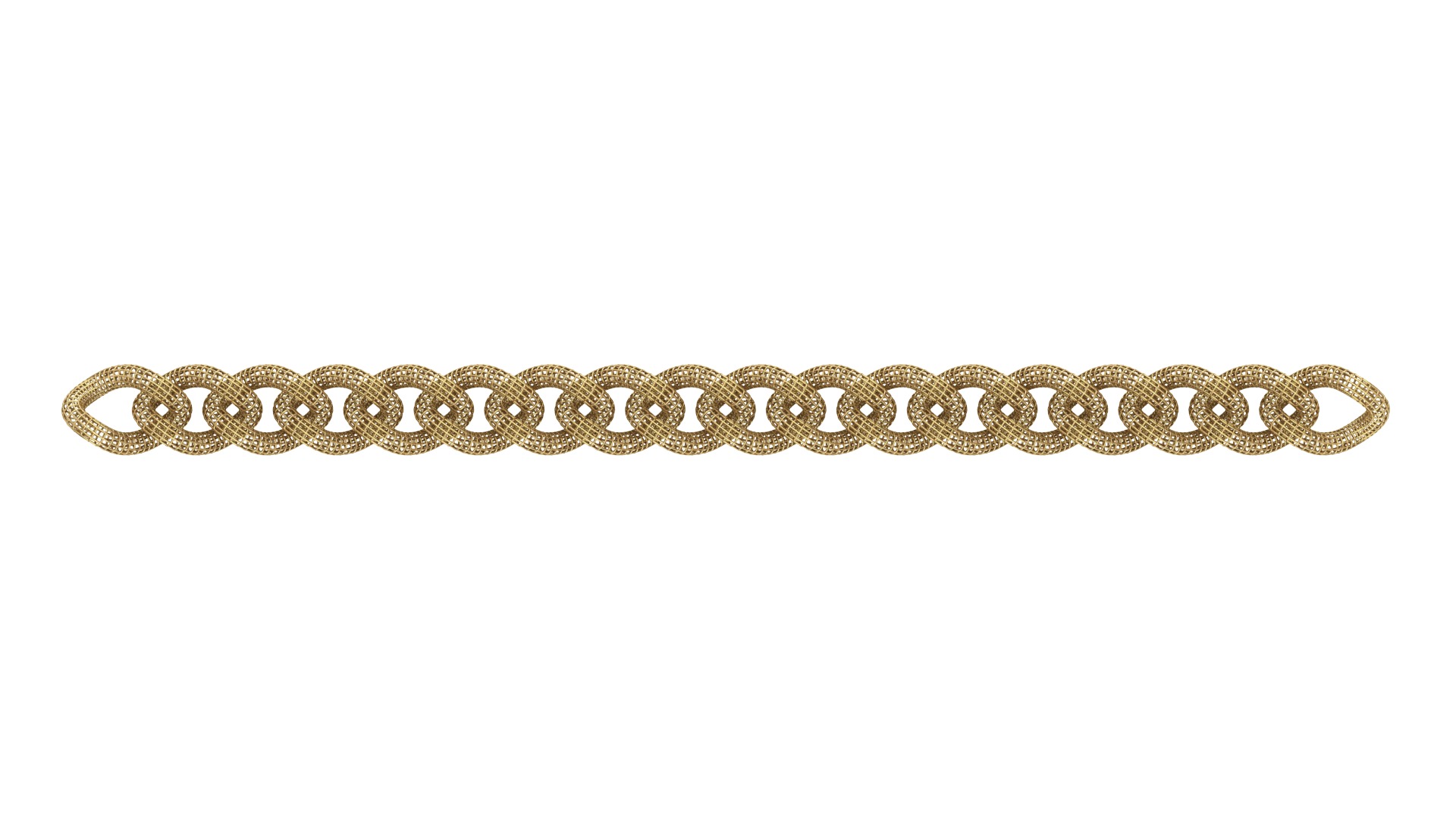 3d chain cuban model for 3dprint 13 size Stl file 3D print model_8