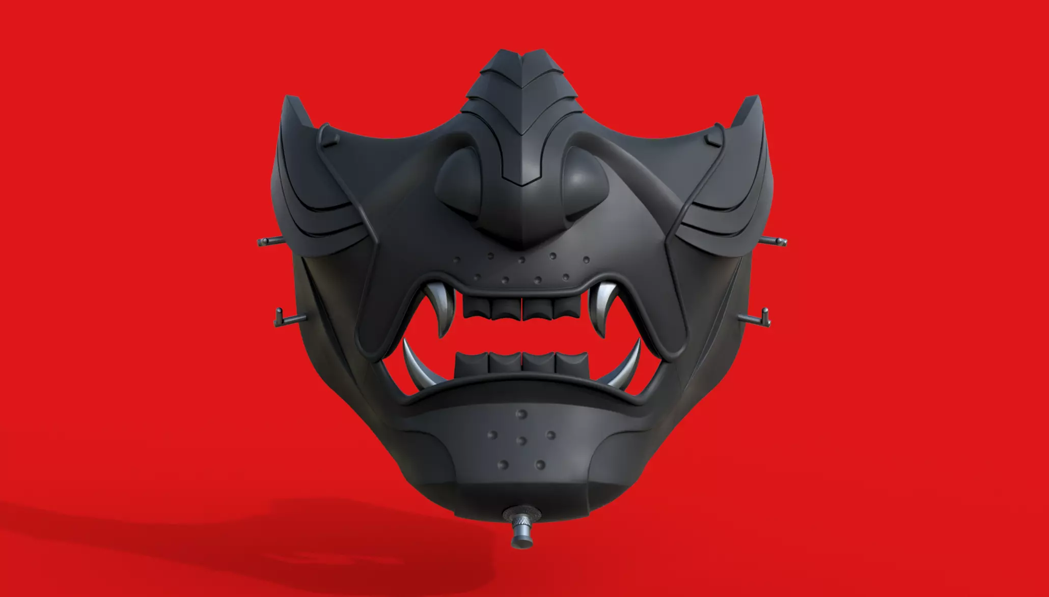 Jin Sakai Oni Mask - Ghost of Tsushima Cosplay Prop 3D print model